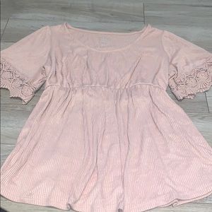 Isabel Maternity by Ingrid & Isabel blouse — Pink